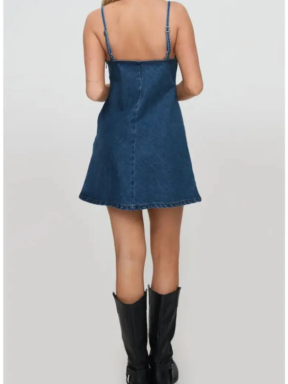Princess Polly Denim Dress, NWT